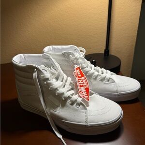Vans Classic White Canvas High-Tops
